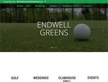 Tablet Screenshot of endwellgreens.com